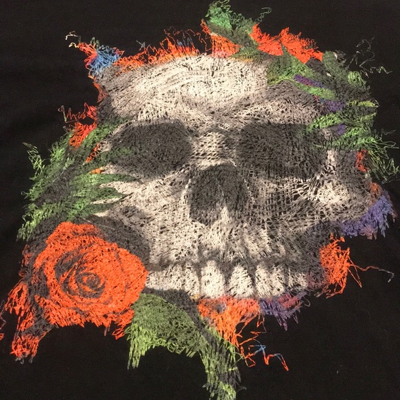 *NEW* ZARA MAN Skull T-Shirt - Picture 2 of 3